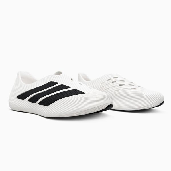 Сліпони Адідас Пюрчілл білі з чорним adi-0593 фото