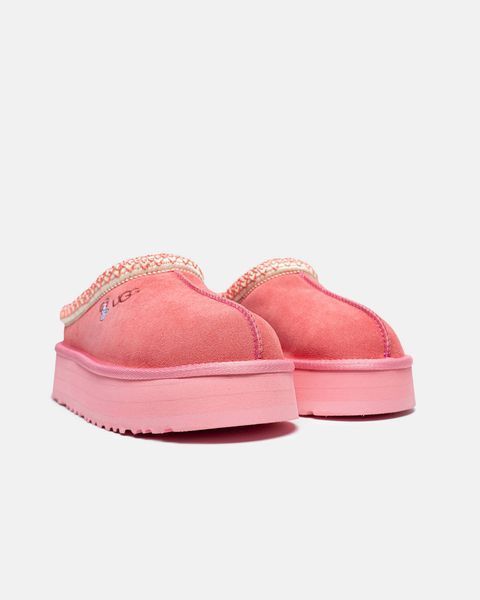 Зимові жіночі уггі Угг Тасман Платформ Пінк Лав рожеві з хутром Ugg24 фото